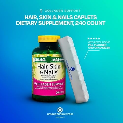 240 Caplets Dietary Supplement with 7 Day Pill Organizer A72149