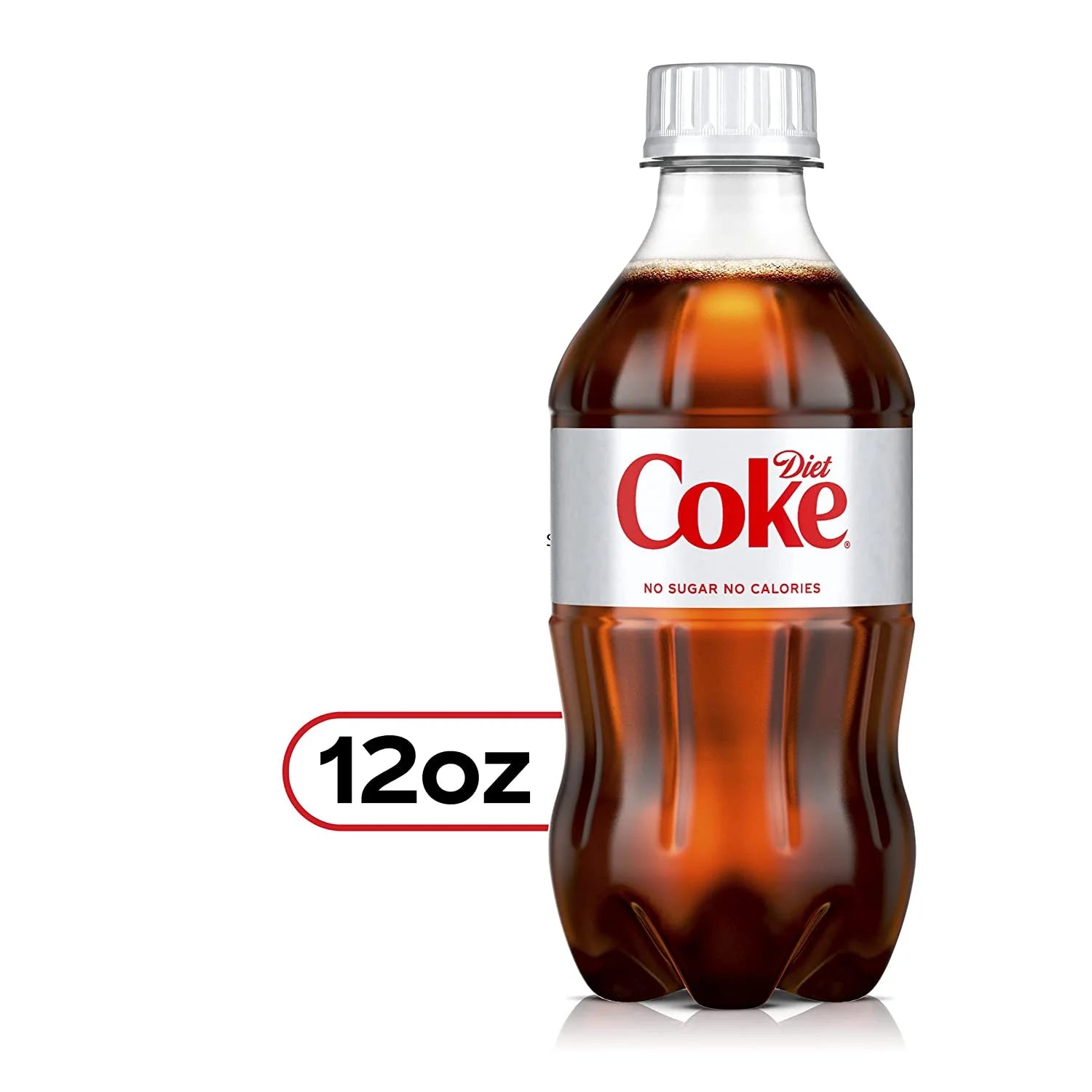 12 Fl Oz 8 Pack Bottles Diet Coca-Cola Soda Pop K4847