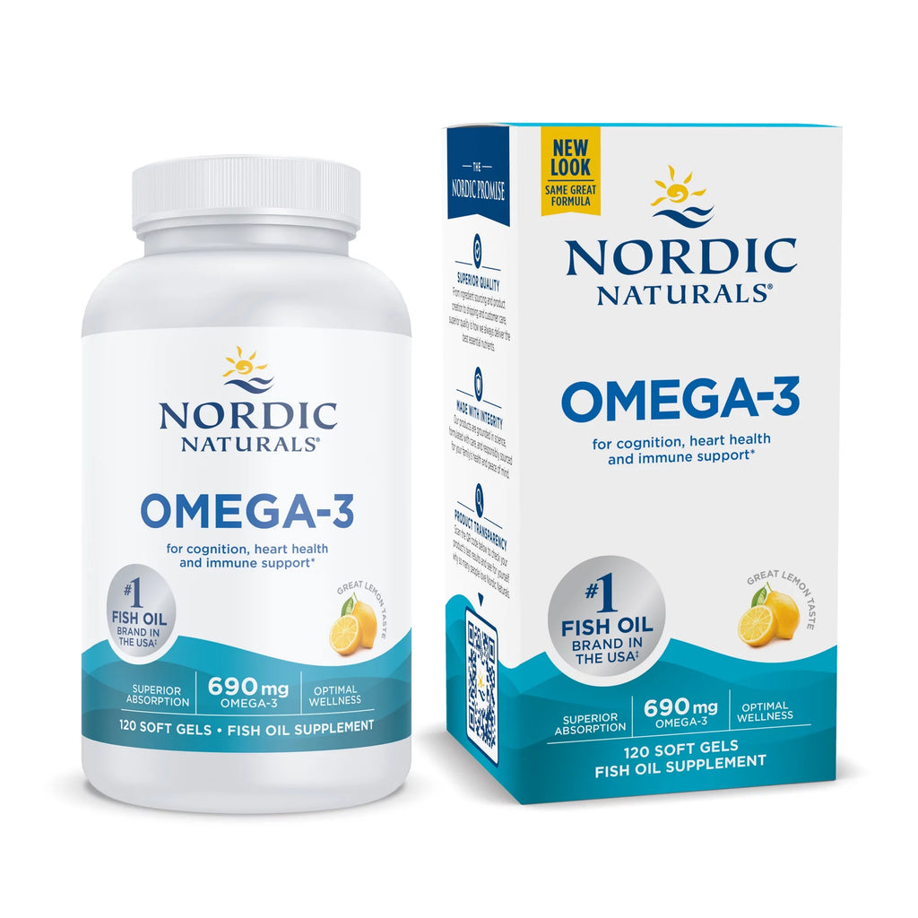 Lemon Fish Oil Softgels, 690 mg, 120 Ct W84999
