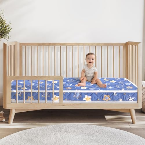 52" x 27.6" x 5" Firm Breathable Hypoallergenic Crib Mattress J519675