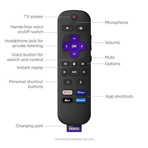 Rechargeable Voice Remote with Headphone Mode U880006
