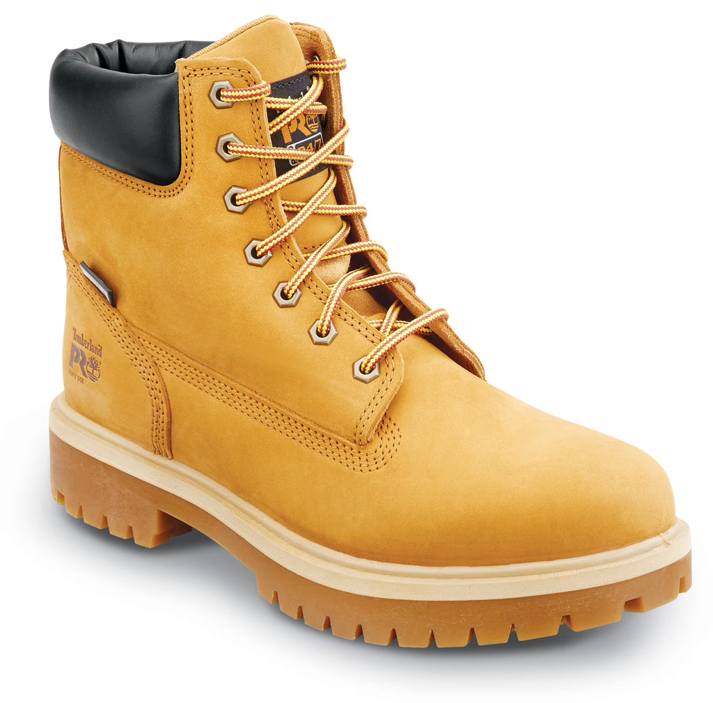 6IN Wheat Soft Toe Slip Resistant WP Boot I690