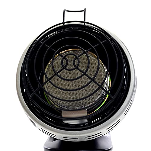 Silver and Black Golf Cart Heater L7231