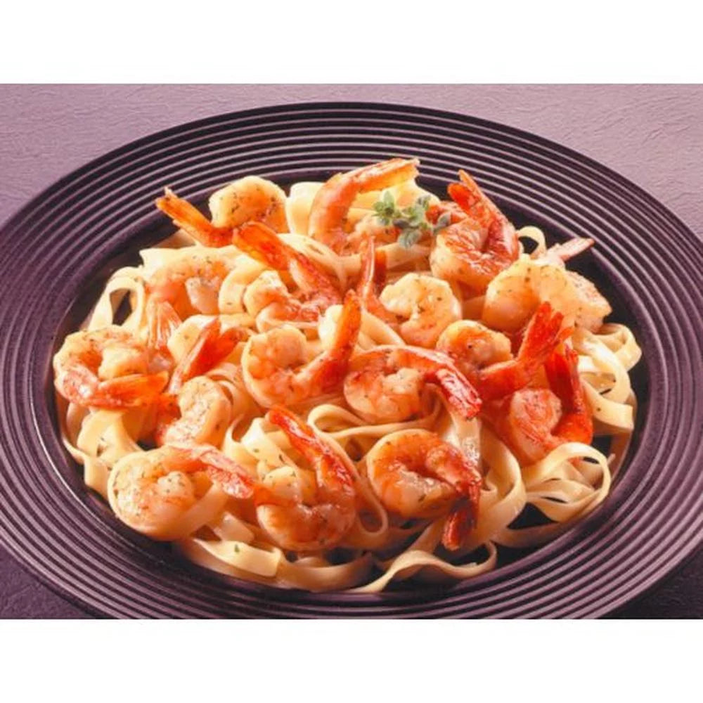 2 Pound IQF Peeled Raw Deveined Tail On White Shrimp O645