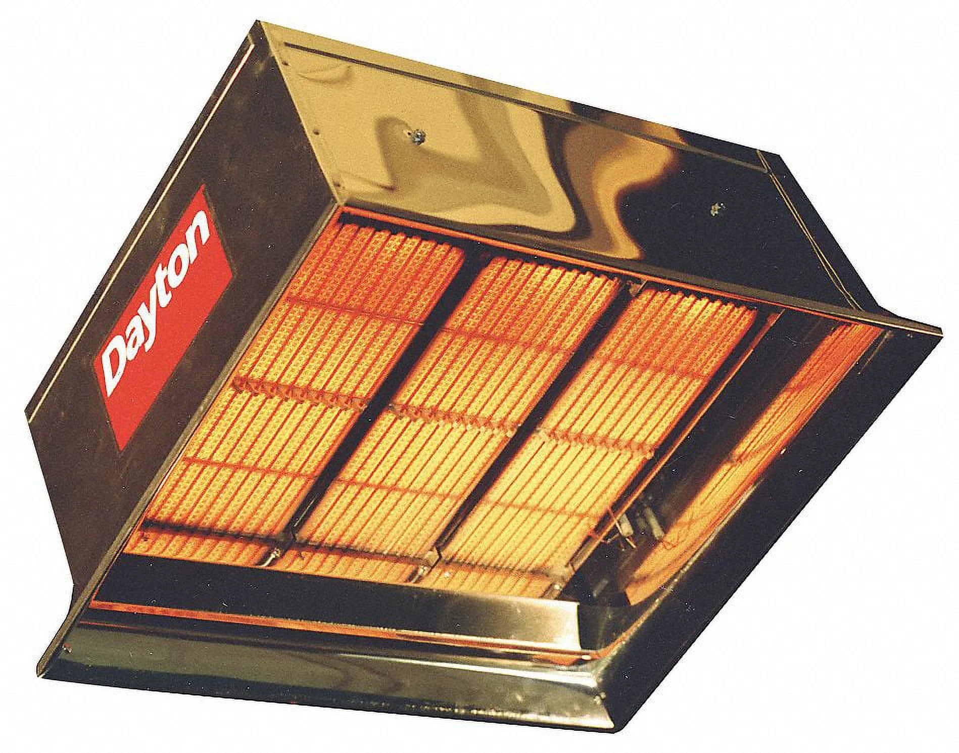 Commercial NG Gas Infrared Flat Panel Heater 90,000 BtuH Input 22 1/2 in H X8375