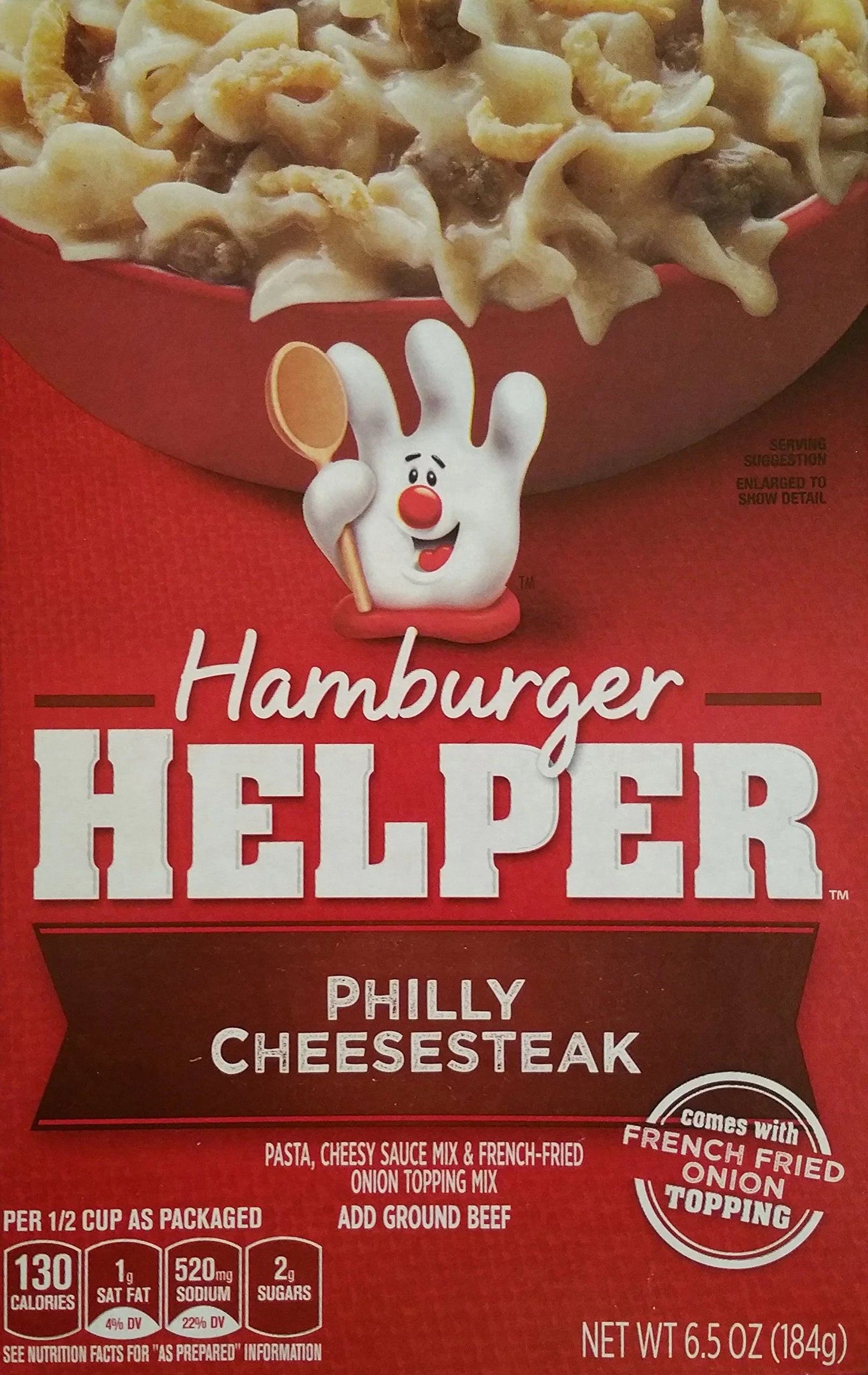 Philly Cheesesteak Hamburger Helper 6.5Oz (2 Pack) Q303