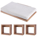 Set of 4 Cat Wall Shelves and Bed X9923