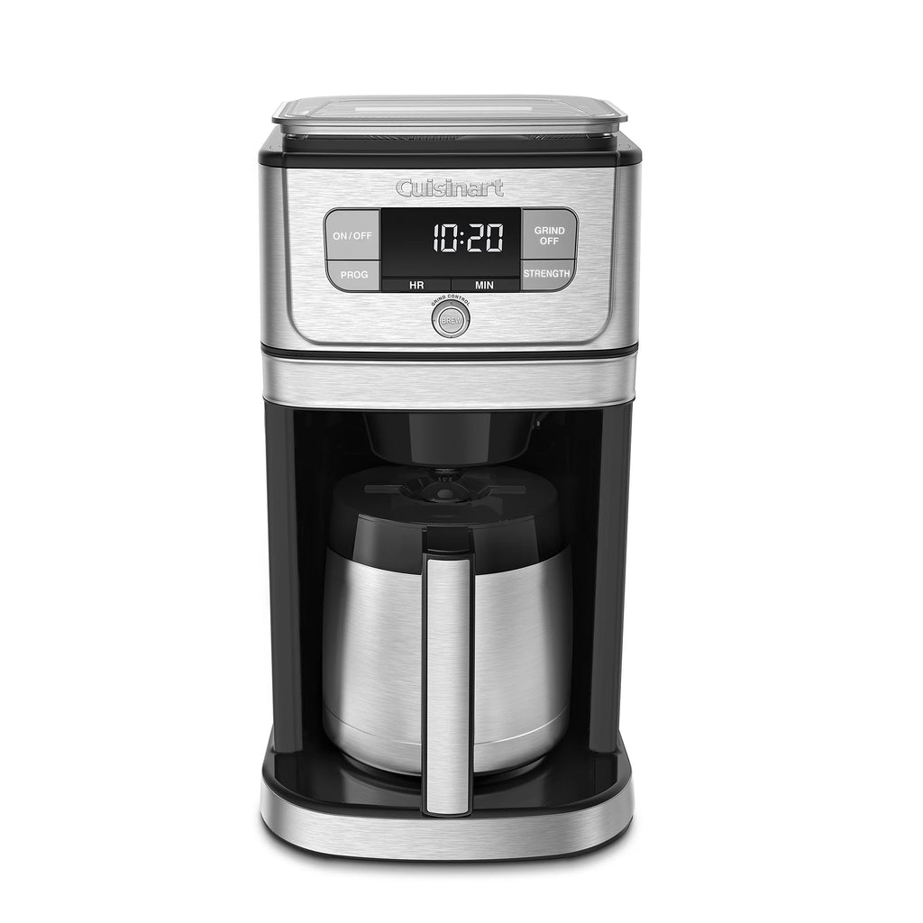 10 Cup Burr Coffeemaker, Silver M230240