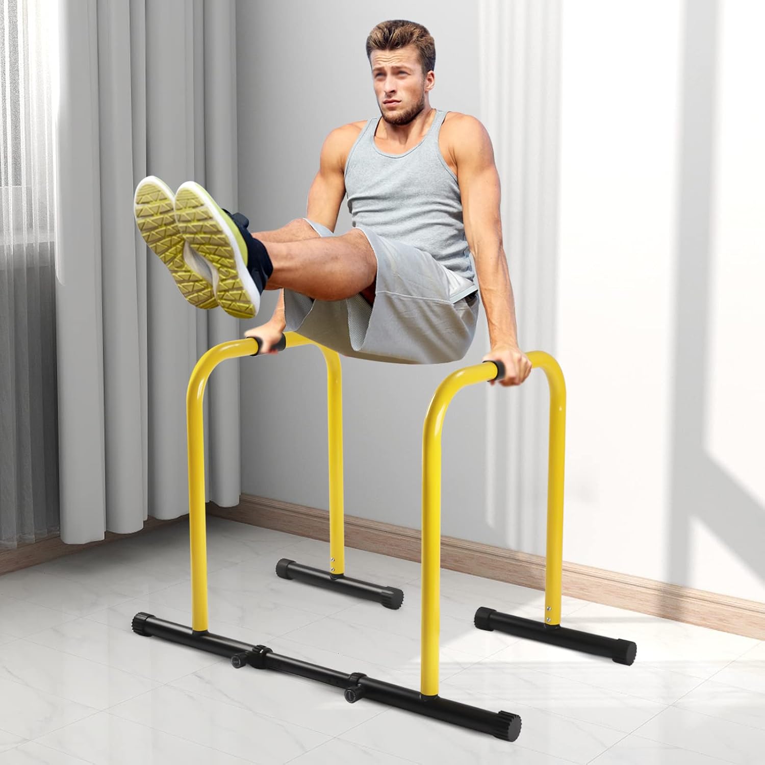 Adjustable Height & Length Dip Station B9202