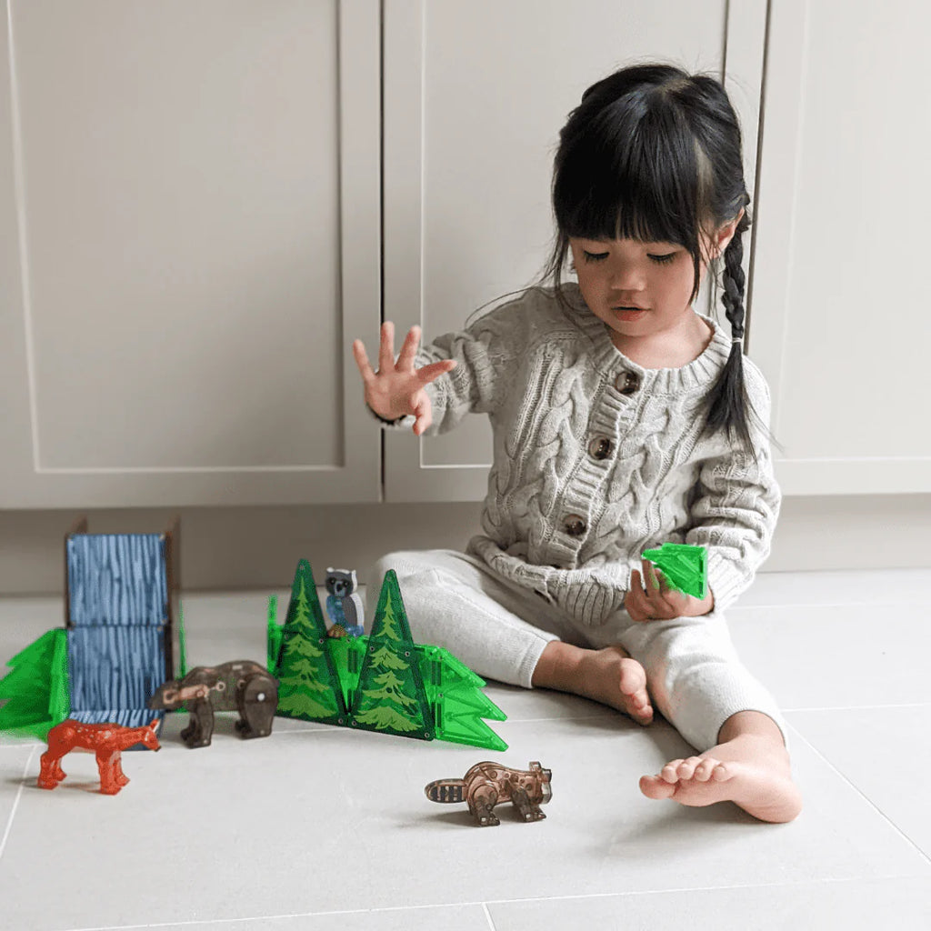 25-Piece Magnetic Construction Set Q836