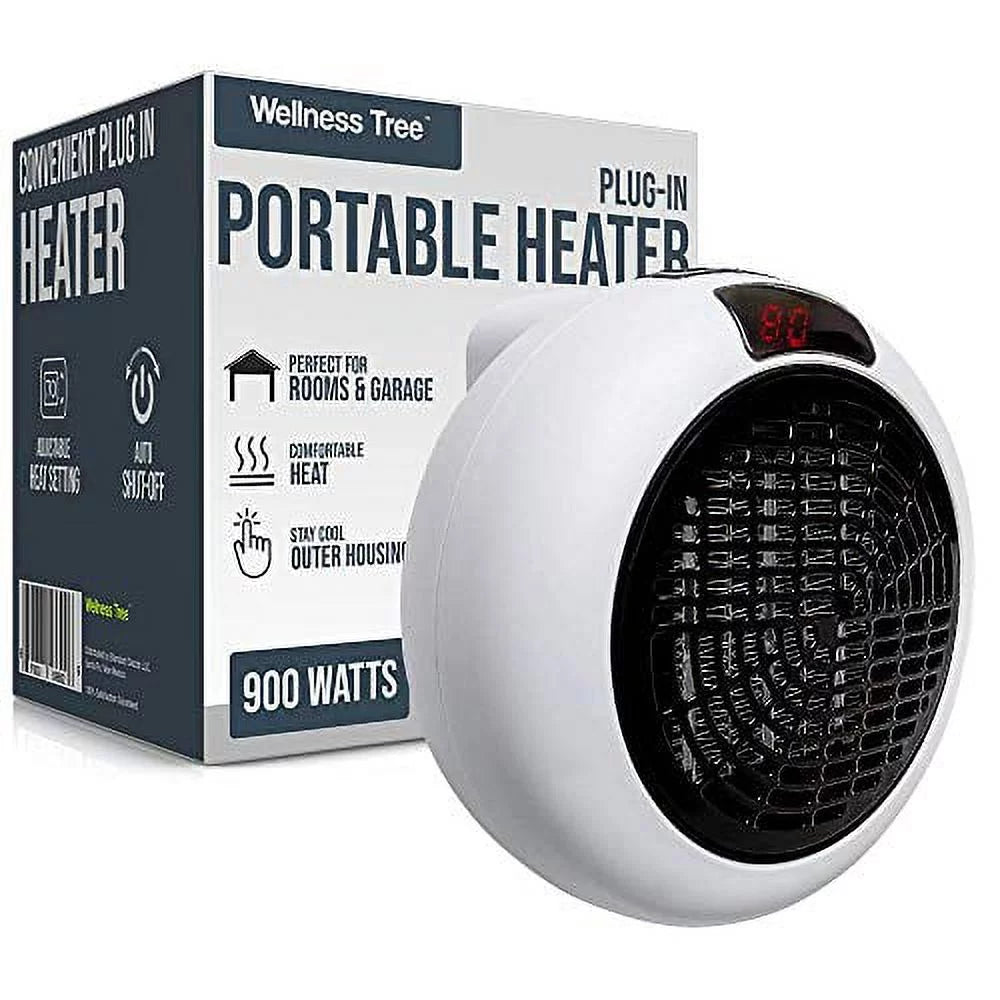 Portable Electric Space Heater with Adjustable Thermostat H790987