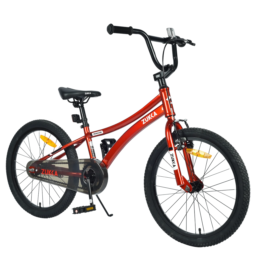 20 Inch Single Speed Boys Bike with Steel Frame Red U132352