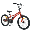 20 Inch Single Speed Boys Bike with Steel Frame Red U132352