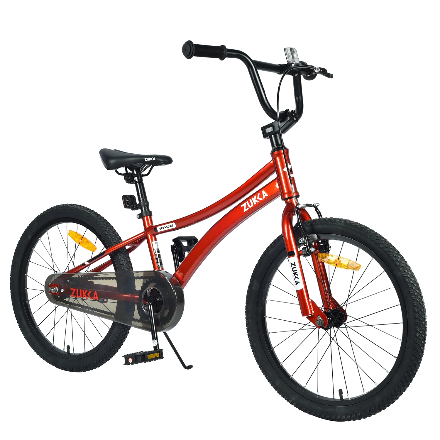 20 Inch Single Speed Boys Bike with Steel Frame Red U132352
