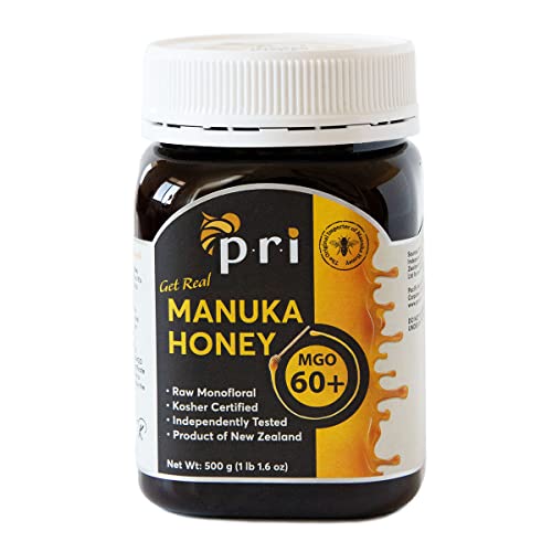 MGO 60+ Raw Monofloral Manuka Honey, 500g J31033