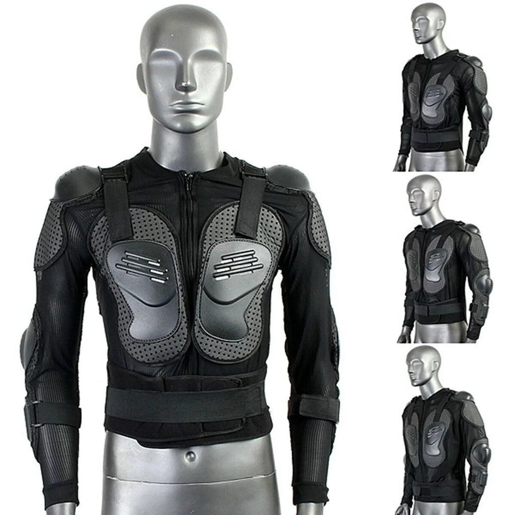 Full Body Motorcycle Riding Jacket with Armor Spine Shoulder Chest Protection J16601