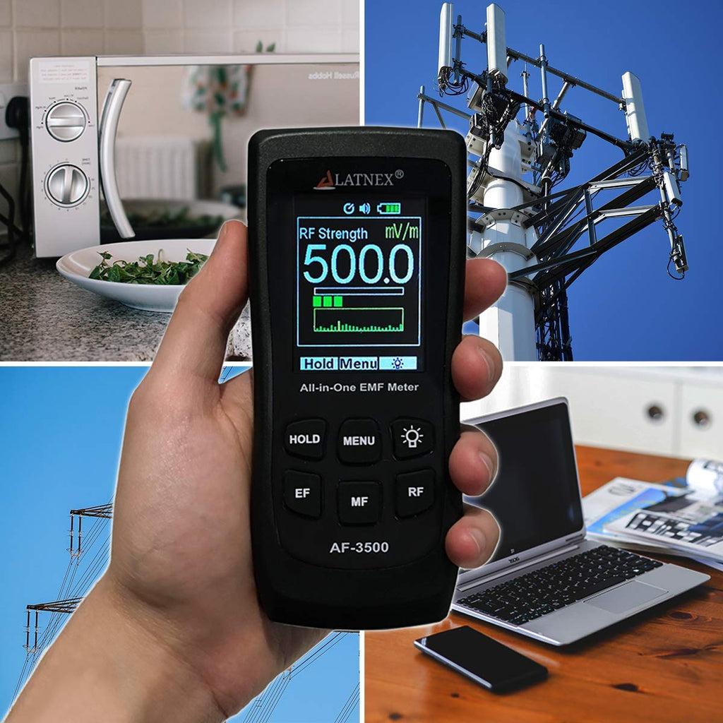 EMF Meter RF Detector with Calibration Certificate C783