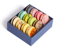 French Macaroons Chocolate Gift Box 12 Q41362