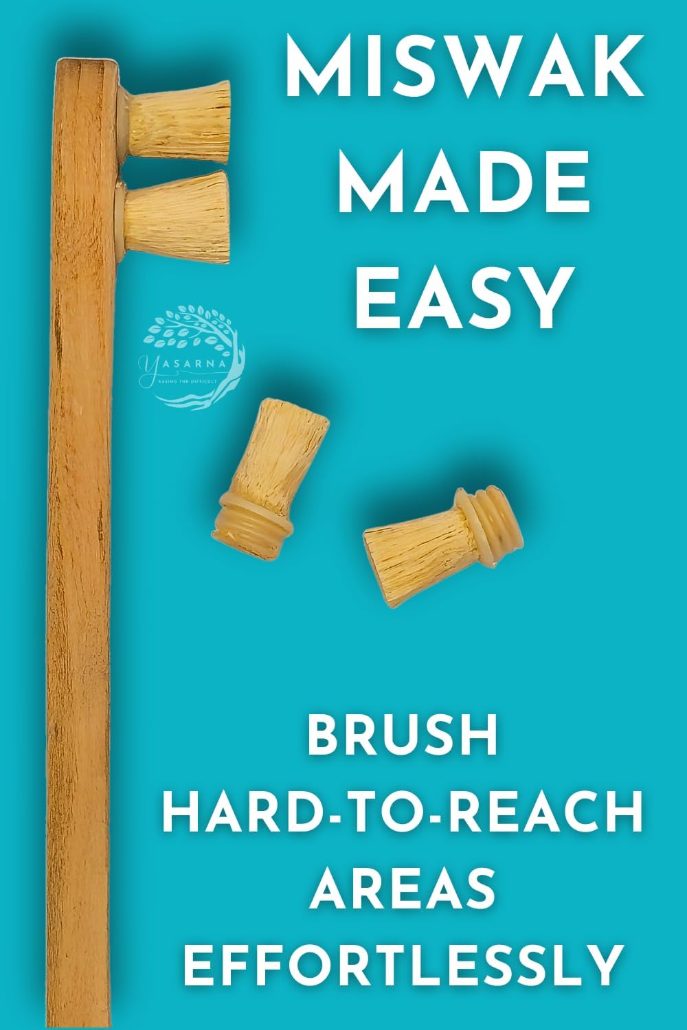 5 Disposable Sewak Tips Toothbrush F3753