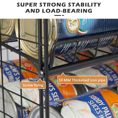 3 Pack Adjustable 2-Tier Can Rack Organizer V34171