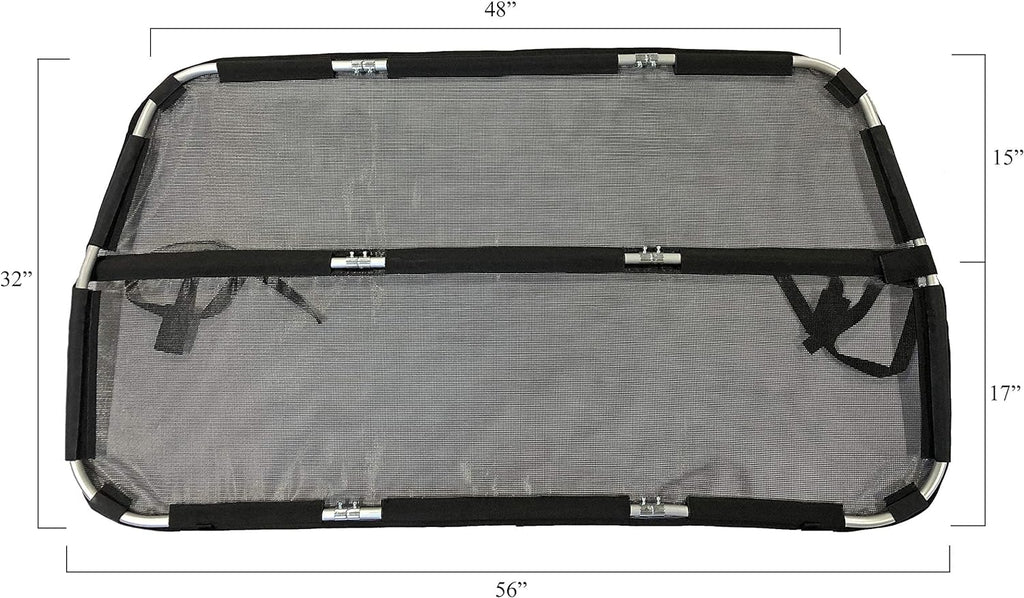 Deluxe Dog Barrier 56 Wide Mesh Net U33289