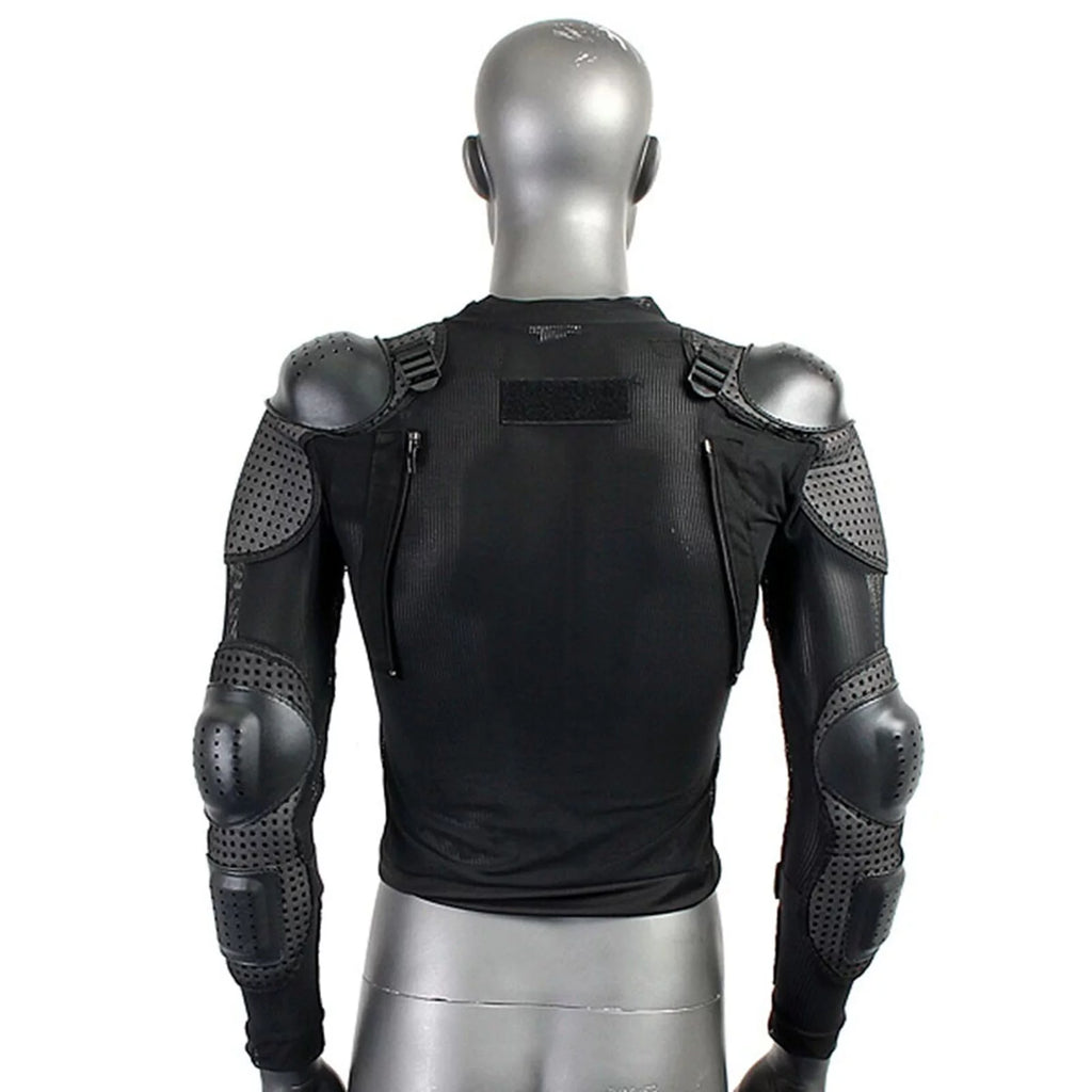 Full Body Motorcycle Riding Jacket with Armor Spine Shoulder Chest Protection J16601