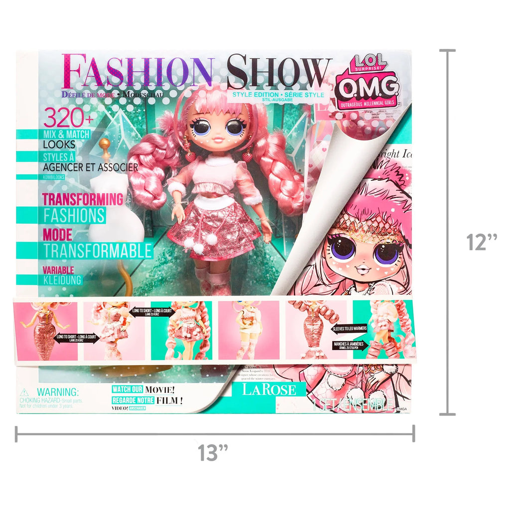 Fashion Doll with 320+ Fashion Looks K711