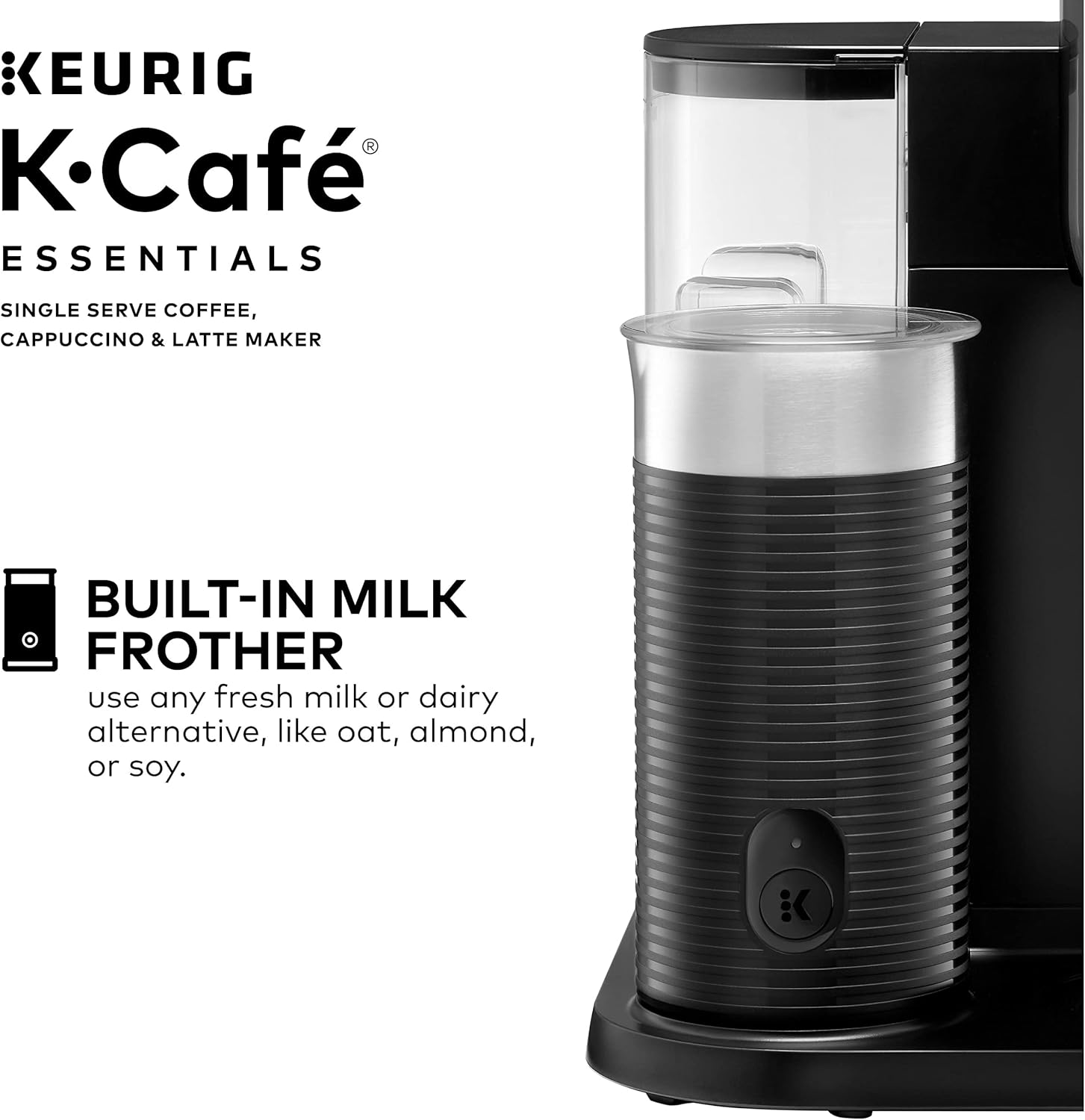 Black Single Serve Coffee and Latte Maker G127