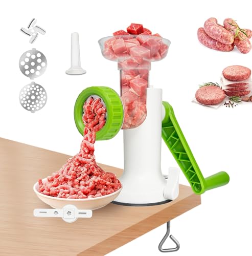 Manual Meat Grinder with Stainless Steel Blades R550620