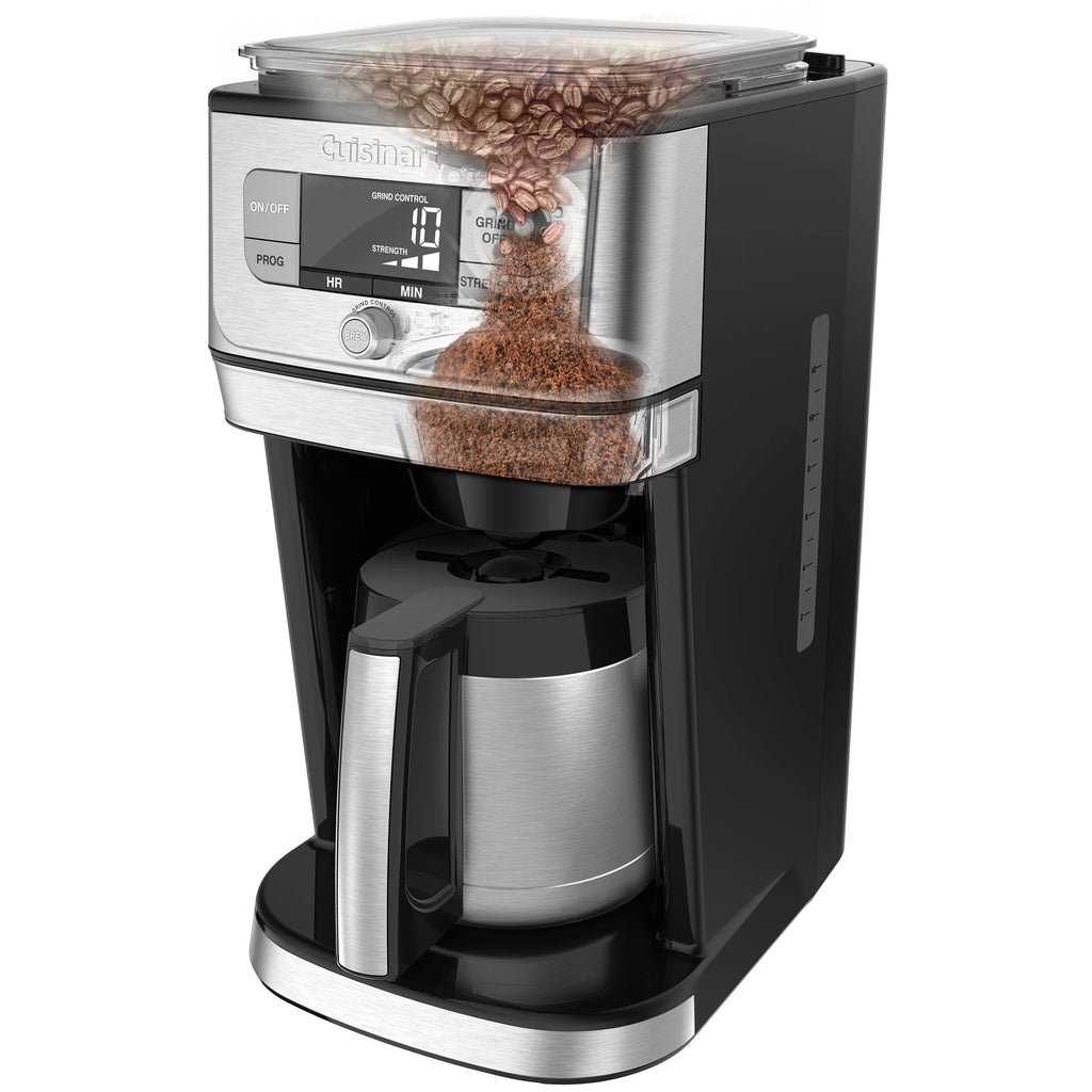 10 Cup Burr Coffeemaker, Silver M230240