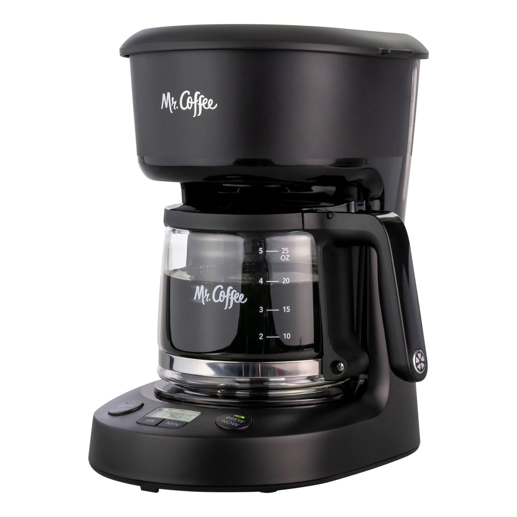 25 oz. Mini Brew Black Programmable Coffee Maker O1909