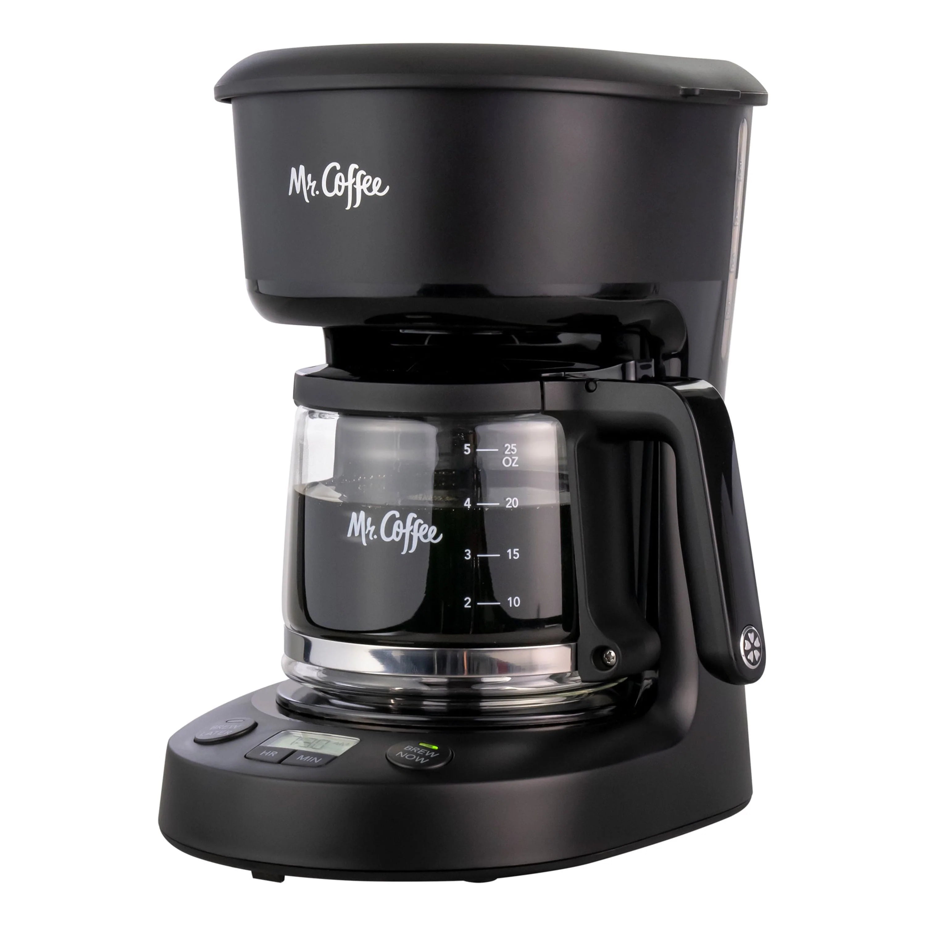 25 oz. Mini Brew Black Programmable Coffee Maker O1909