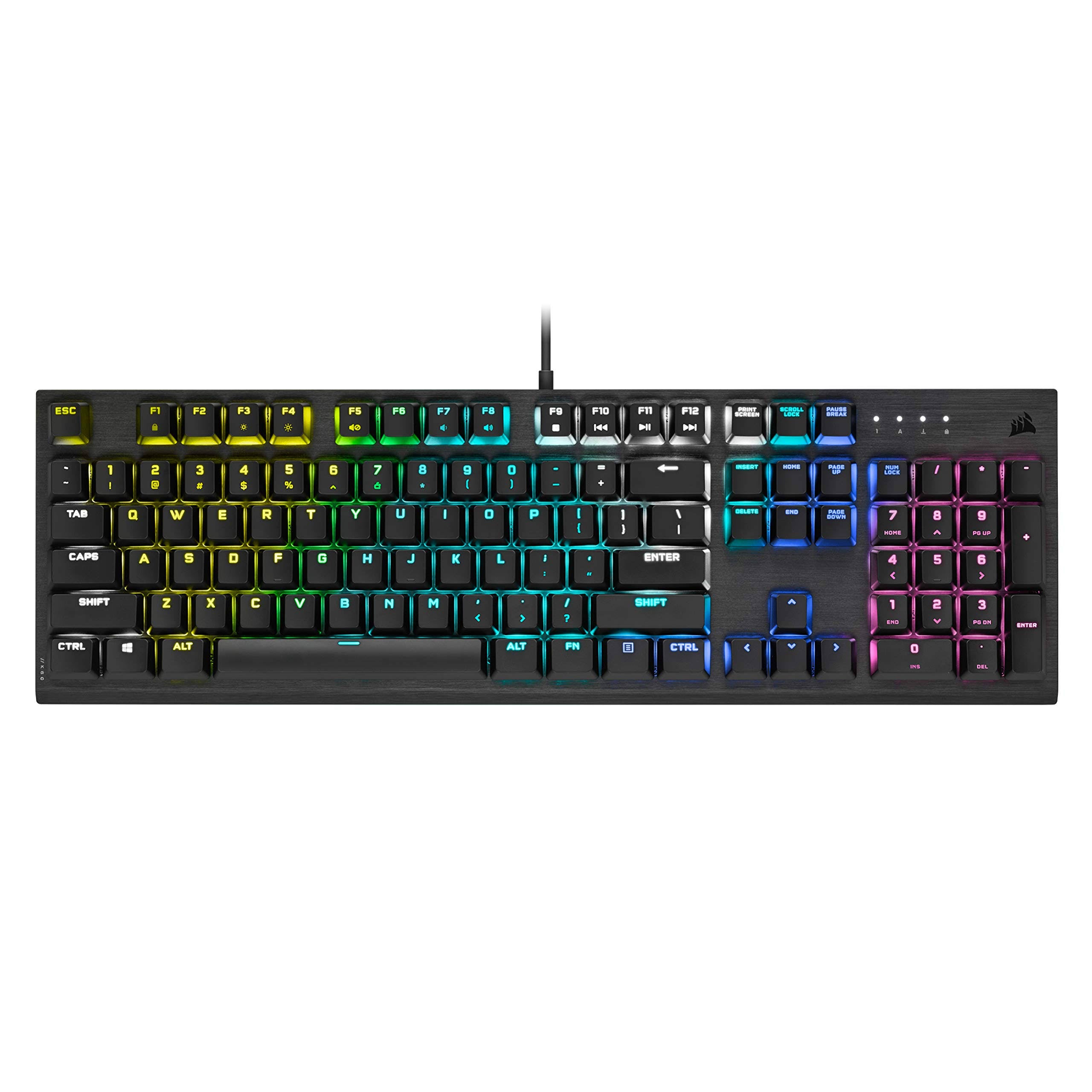 Mechanical Gaming Keyboard with Cherry MX Low Profile Speed Keyswitches K2285