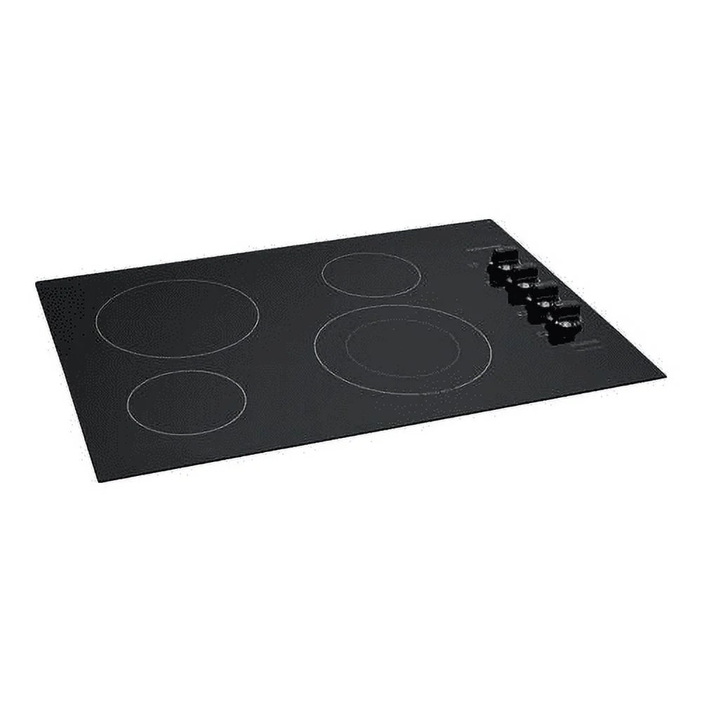 Black 30" Electric Cooktop with 4 Element Burners Ceramic Glass Surface G8776