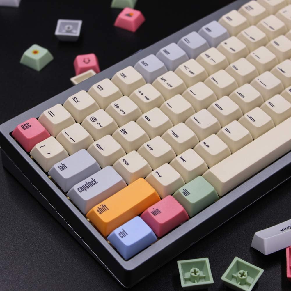 166 Keys Thick PBT Keycaps for MX Switch Mechanical Keyboard Z968