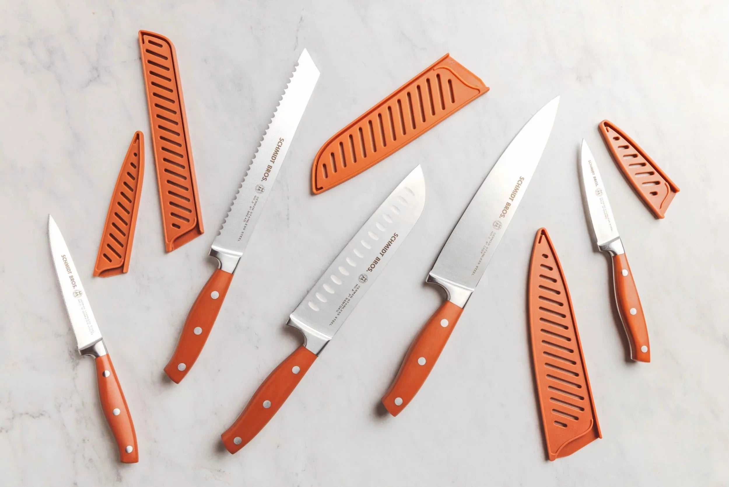 10-Piece Knife Set with Sheaths S788