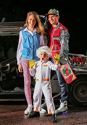 Women's BTTF 80s Movie Character Cosplay Party Outfit X884033