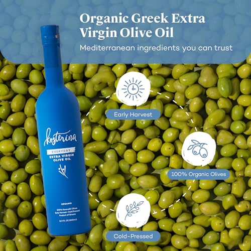 Extra Virgin Olive Oil, Cold-Pressed, Early Harvest (16.9 oz) Y7882