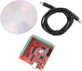 USB 4-Axis Linkage Mach3 Stepper Motor Motion Control Card H6034