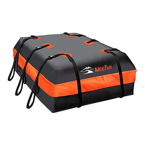 Car Roof Bag Waterproof 15 Cubic Feet with Anti-Slip Mat S35328