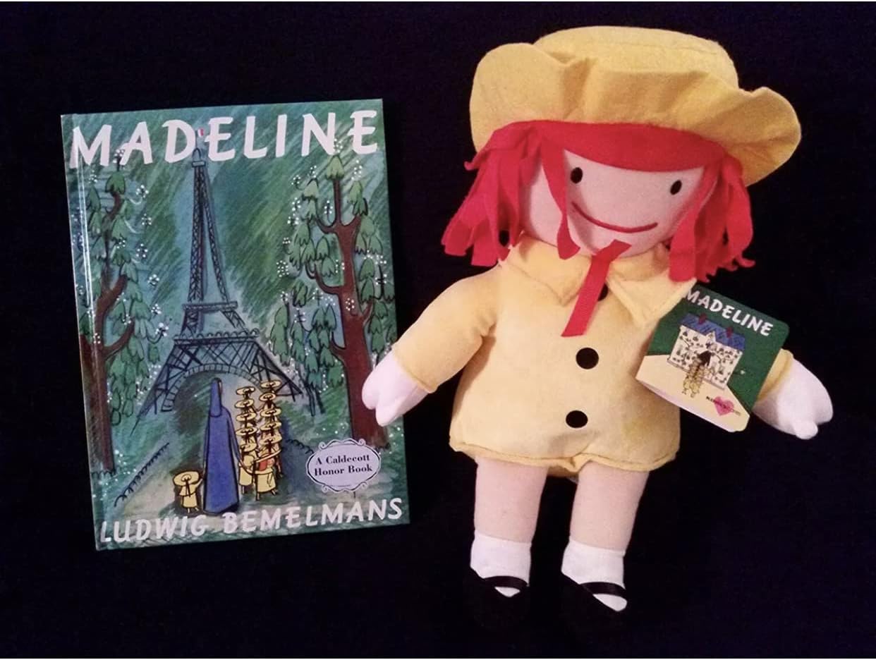 Plush Doll 10 inches with Hardcover Book Set A92196