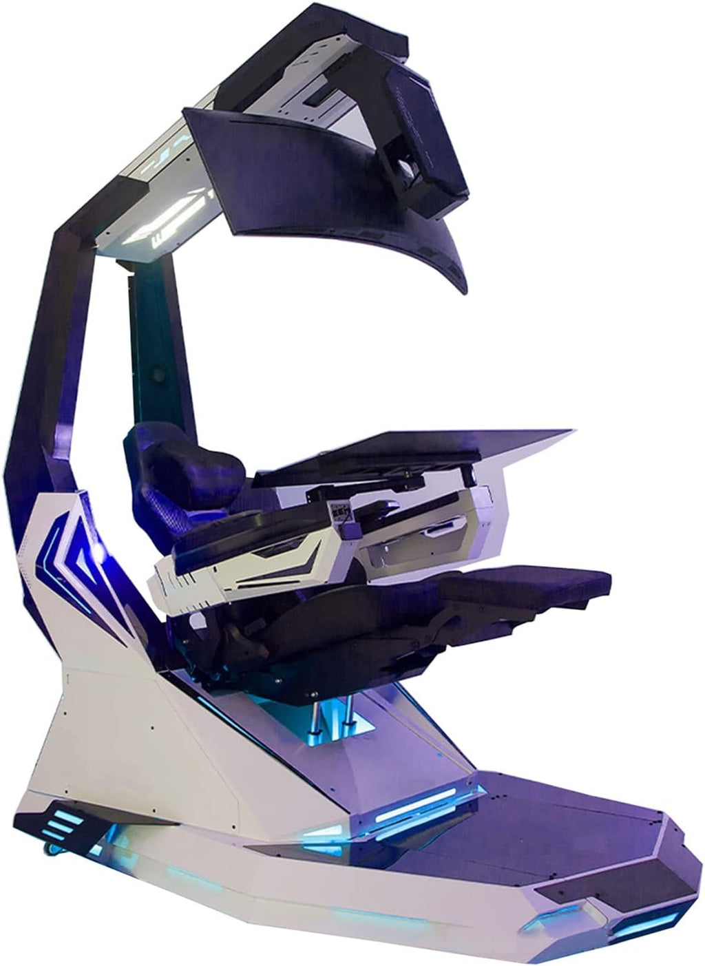 Ergonomic Game Chair with Pedals and Massage B47441