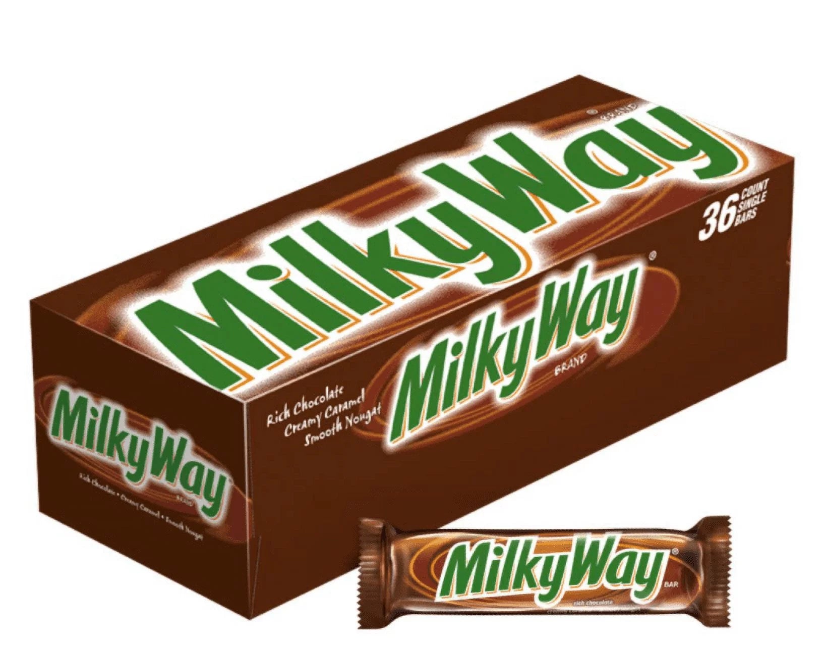 Milk Chocolate Candy Bars 1.84-Ounce 36-Count Box L995