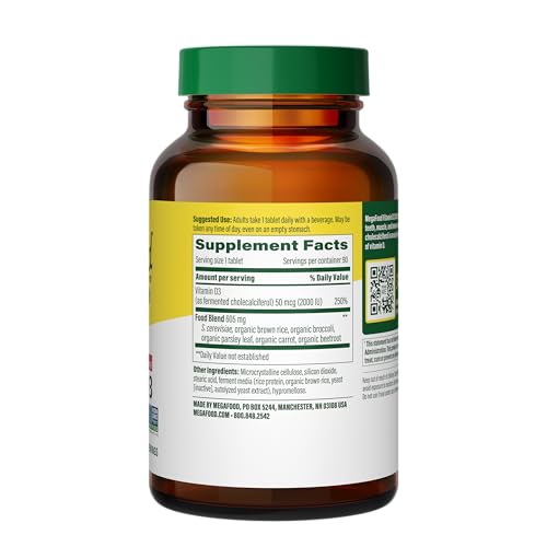 Vitamin D3 2000 IU 90 Tablets D4884