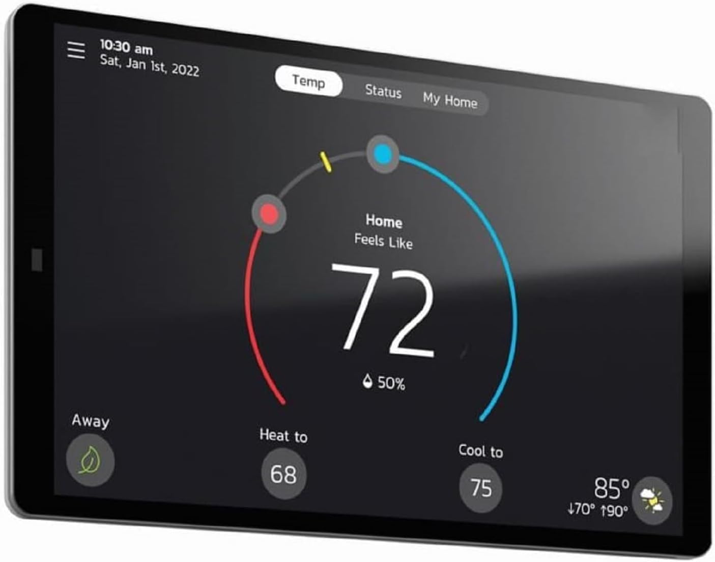 Smart Thermostat, Touchscreen, WiFi, Programmable S6419