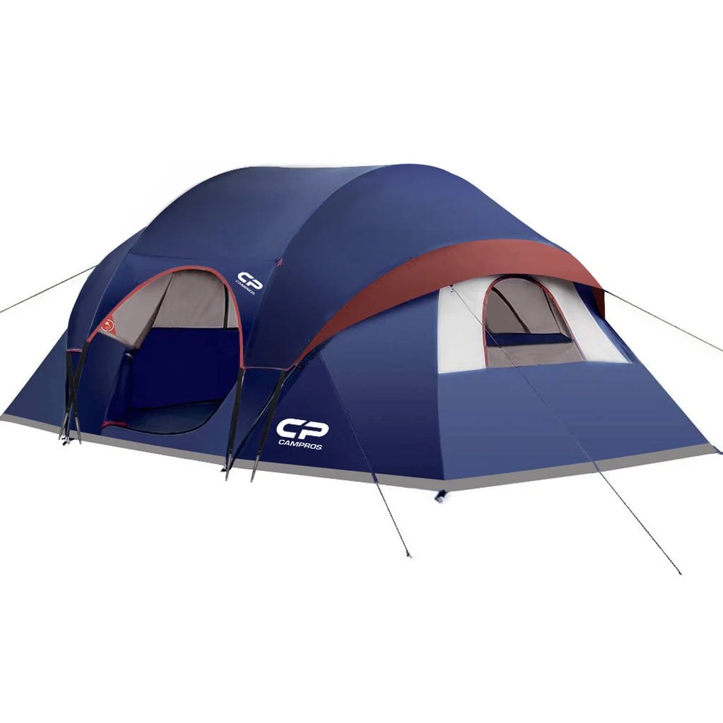 9 Person Waterproof Camping Tent Blue R886050