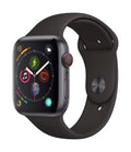 Apple Watch Series 4 44mm Space Gray Aluminum Black Sport Band P897018