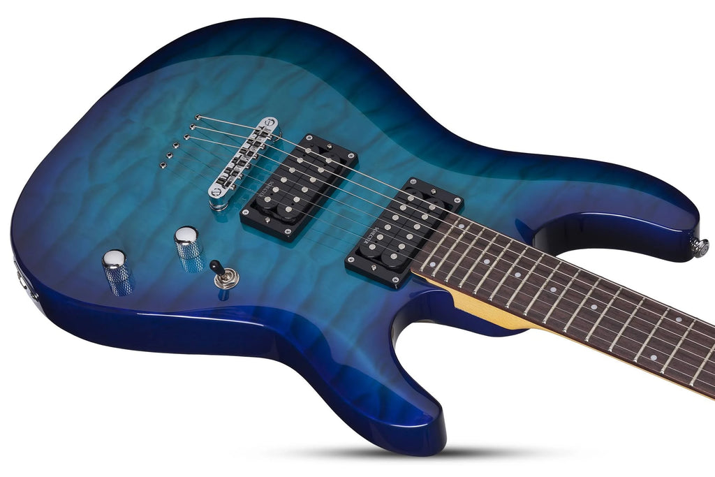 Ocean Blue Burst Electric Guitar M5060