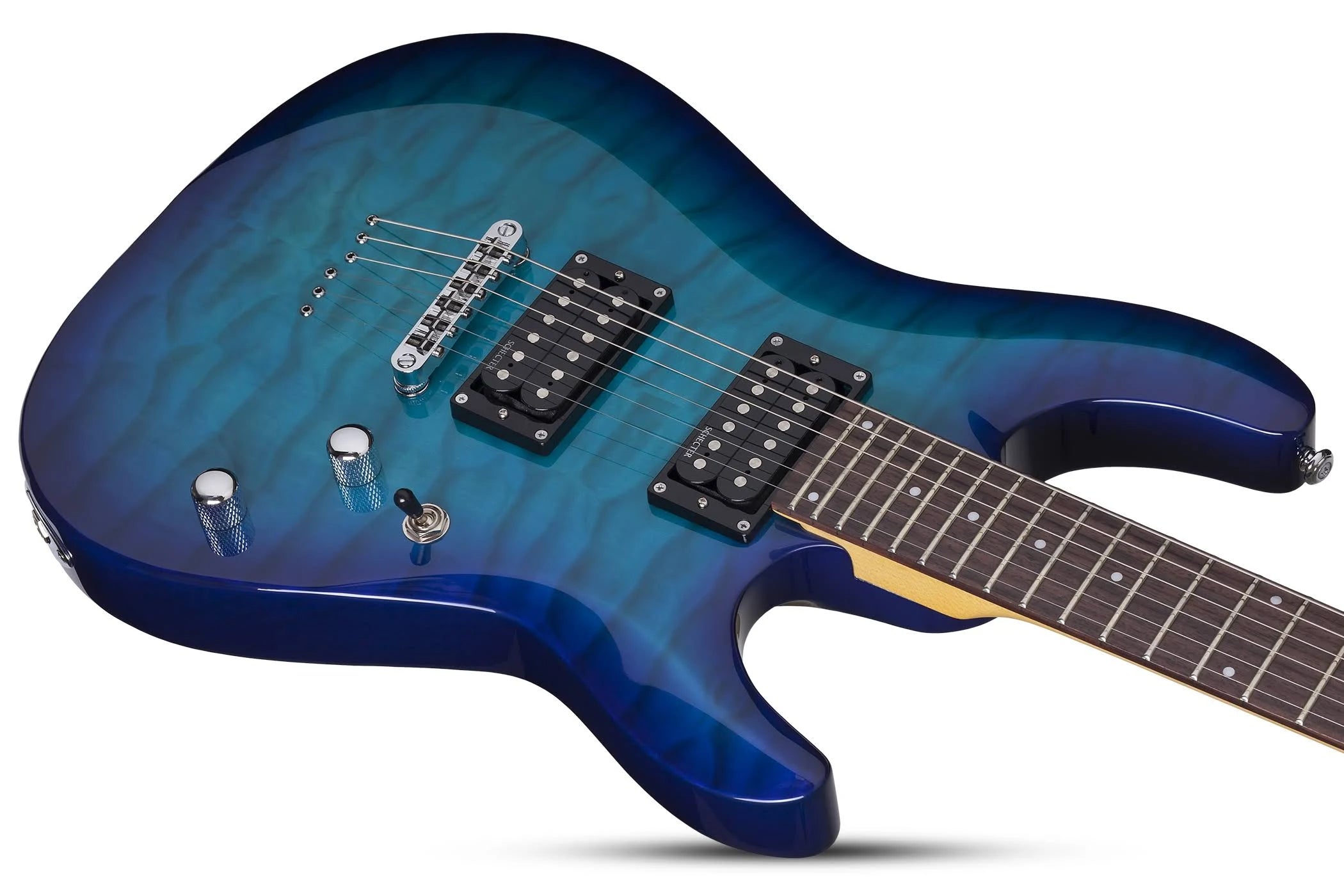 Ocean Blue Burst Electric Guitar M5060
