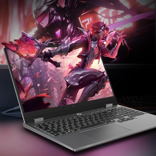 15.6 FHD 144Hz IPS Display Gaming Laptop with 64GB DDR5 RAM and 2TB SSD E863
